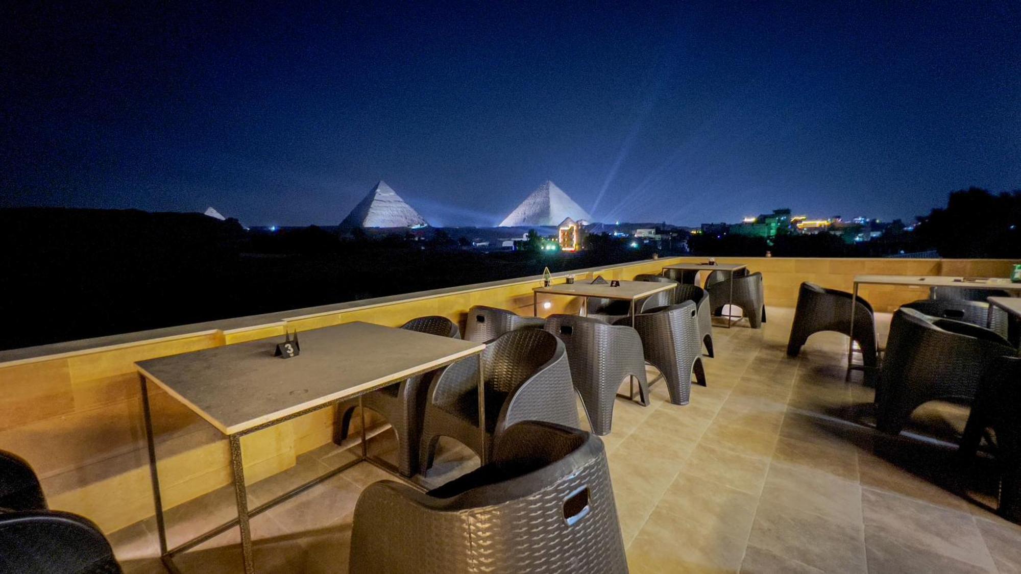 Pyramids Land Palace Kafret el-Gabal Exteriér fotografie