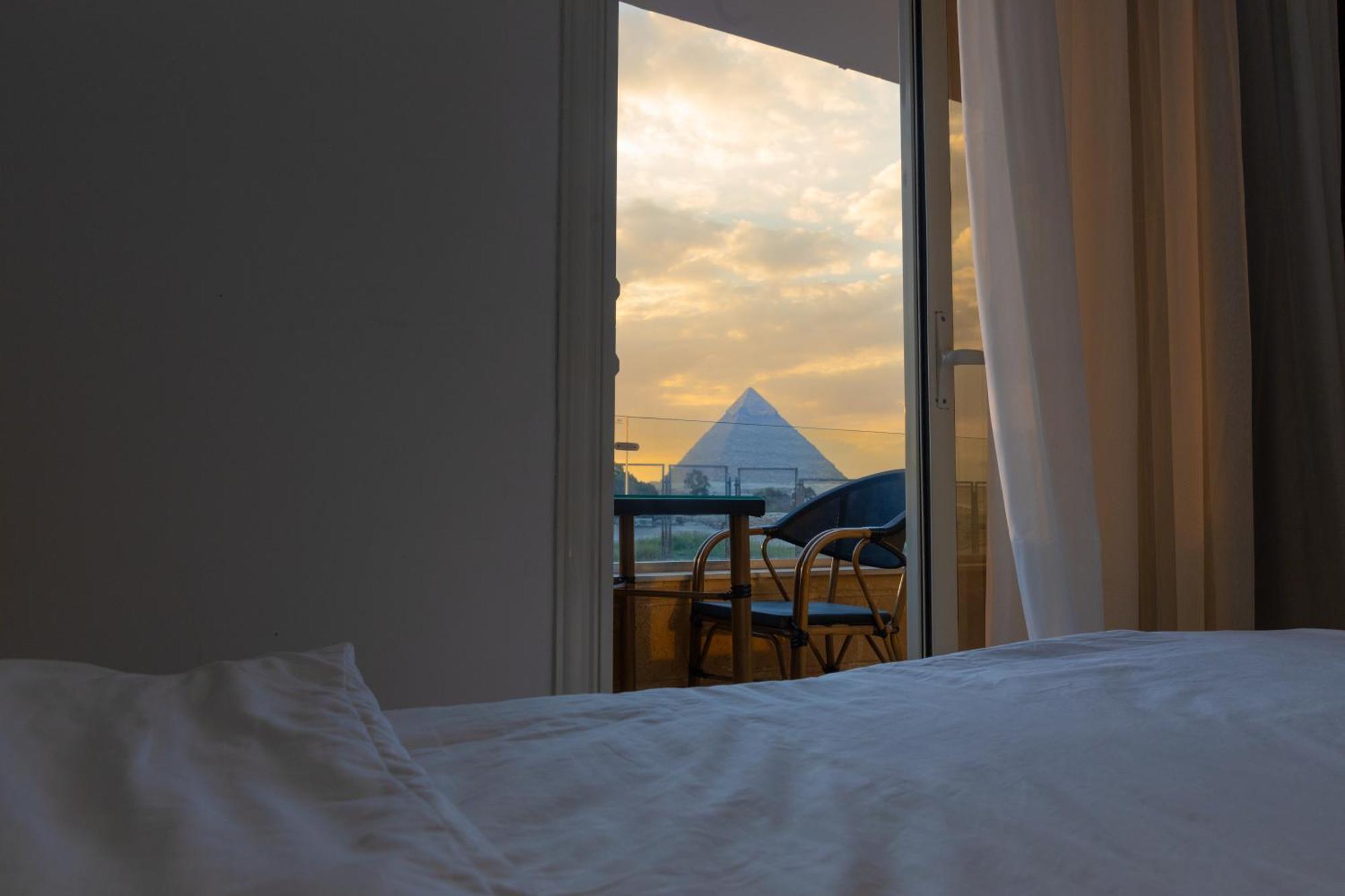 Pyramids Land Palace Kafret el-Gabal Exteriér fotografie