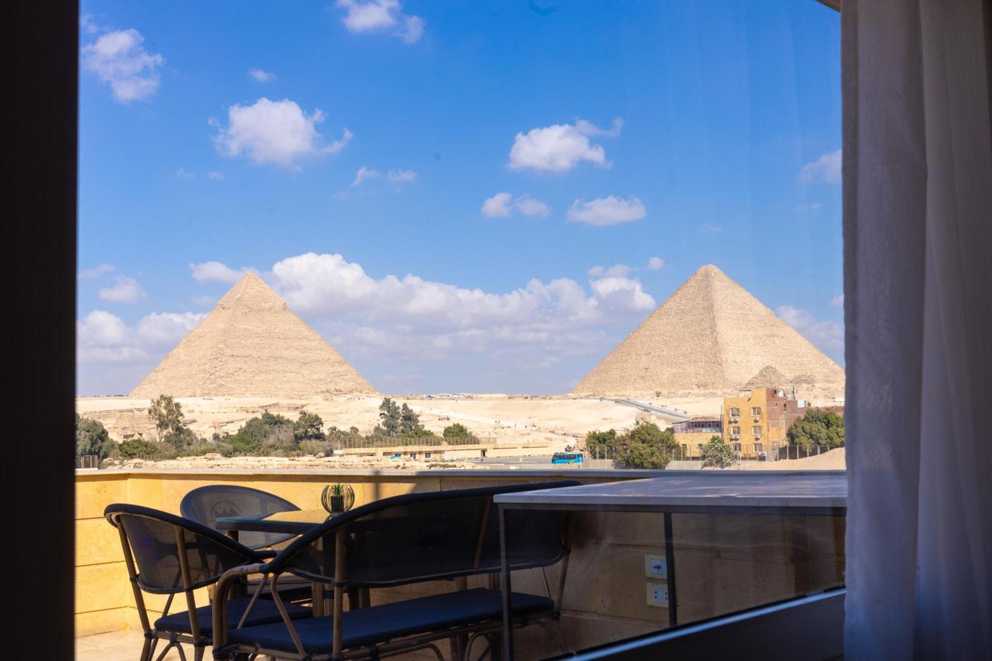 Pyramids Land Palace Kafret el-Gabal Exteriér fotografie